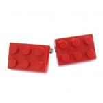 Red King Nerdy Party Rectangle Cufflinks.JPG